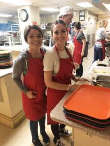 Curate Partners | Insights Curate Partners team members serving at Rosie's Place