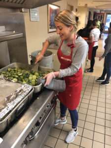 Curate Partners | Insights Curate Partners team member serving at Rosie's Place