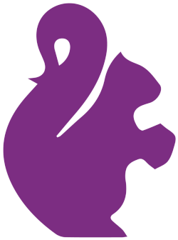 Curate Partners | Purple Squirrel Logo Curate Partners Purple Squirrel Logo